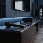 Dual Wireless Handheld Microphones with Compact Digital Receiver Base – Black - Image 3